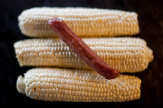 Corn and Sausage